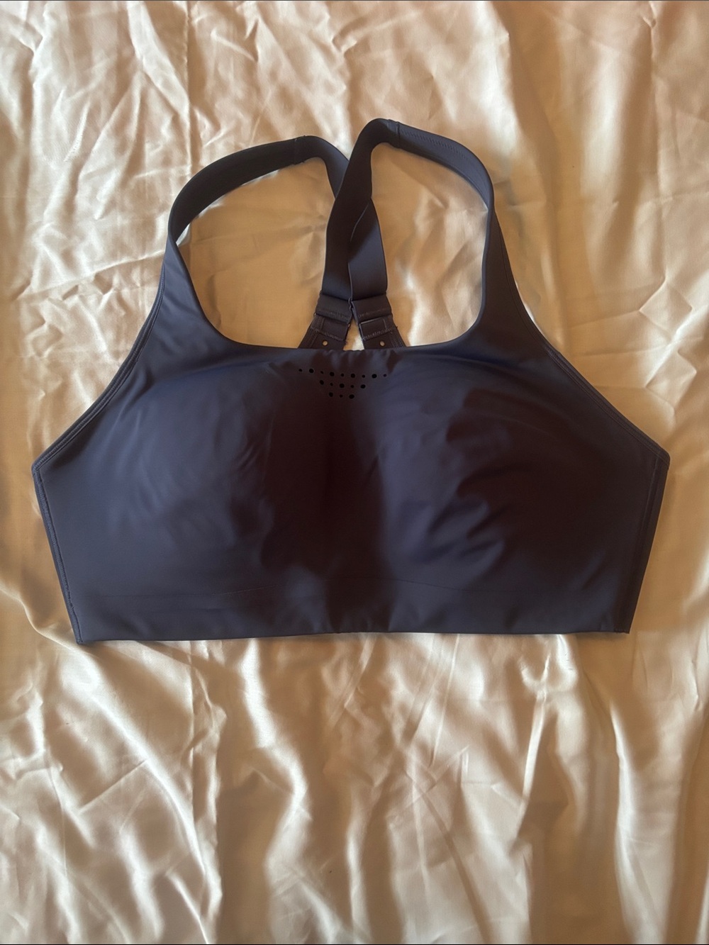 High-Support Athleta Dark Purple Sports Bra Size 36D